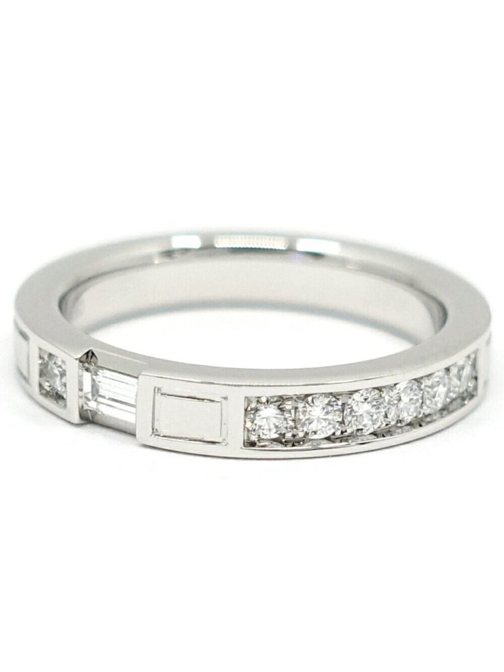 Harry Winston Traffic Accent Band Ring Diamond